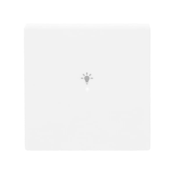 Busch-Jaeger Wippe 1-fach, Symbol Licht studioweiß 6231-10-84